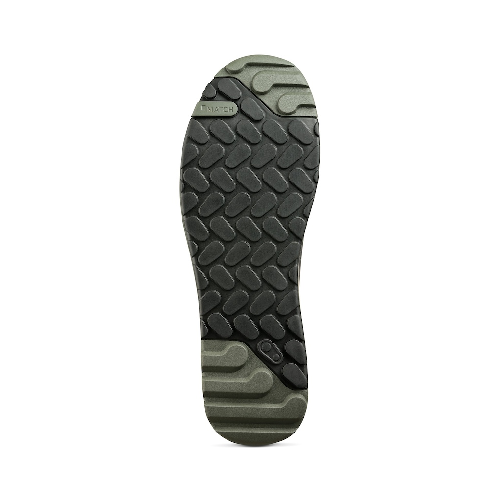 Stamp Seal flat-pedal outsole — image supplied with the MTBSA article